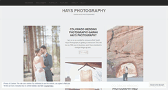 Desktop Screenshot of haysphoto.wordpress.com