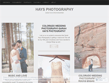 Tablet Screenshot of haysphoto.wordpress.com