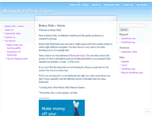 Tablet Screenshot of brainykids.wordpress.com