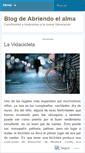 Mobile Screenshot of abriendoelalma.wordpress.com