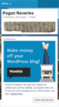 Mobile Screenshot of paganreveries.wordpress.com