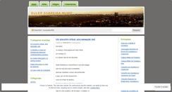 Desktop Screenshot of eulermuniz.wordpress.com