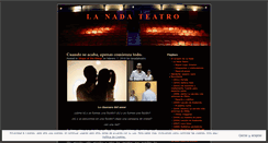 Desktop Screenshot of lanadateatro.wordpress.com