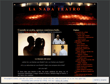 Tablet Screenshot of lanadateatro.wordpress.com