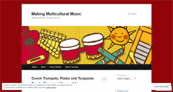 Desktop Screenshot of makingmulticulturalmusic.wordpress.com