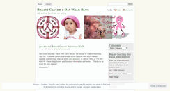 Desktop Screenshot of breastcancer1daywalk.wordpress.com