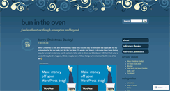 Desktop Screenshot of bunintheovens.wordpress.com