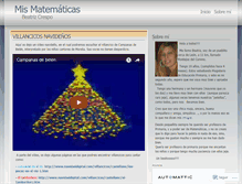 Tablet Screenshot of beatrizcrespo.wordpress.com