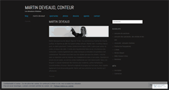 Desktop Screenshot of martindeveaud.wordpress.com