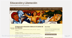 Desktop Screenshot of educacionyliberacion.wordpress.com