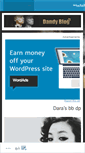 Mobile Screenshot of dandyblog2011.wordpress.com