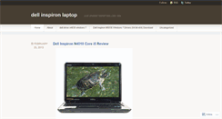 Desktop Screenshot of delldellinspironlaptop.wordpress.com