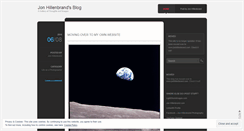 Desktop Screenshot of jonhillenbrand.wordpress.com