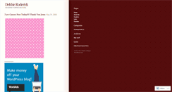 Desktop Screenshot of debbieroderick.wordpress.com