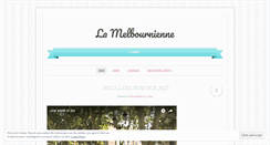 Desktop Screenshot of lamelbournienne.wordpress.com