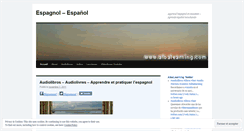 Desktop Screenshot of espagnolblog.wordpress.com