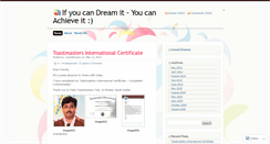 Desktop Screenshot of ananddreams.wordpress.com