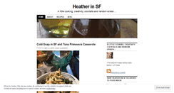 Desktop Screenshot of heatherinsf.wordpress.com