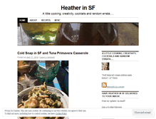 Tablet Screenshot of heatherinsf.wordpress.com