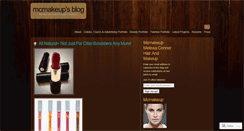 Desktop Screenshot of mcmakeup.wordpress.com