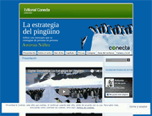 Tablet Screenshot of laestrategiadelpinguino.wordpress.com