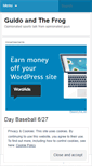 Mobile Screenshot of guidoandthefrog.wordpress.com