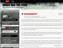 Tablet Screenshot of guidoandthefrog.wordpress.com