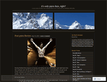 Tablet Screenshot of itsonly90days.wordpress.com