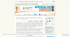 Desktop Screenshot of entrenaconnosotros.wordpress.com