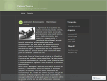 Tablet Screenshot of fabianatavaresmassoterapia.wordpress.com