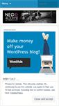 Mobile Screenshot of nego400ml.wordpress.com
