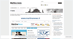 Desktop Screenshot of martinanews.wordpress.com