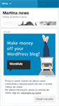 Mobile Screenshot of martinanews.wordpress.com