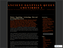 Tablet Screenshot of amenirdis.wordpress.com