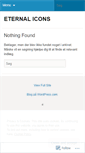 Mobile Screenshot of eternalicons.wordpress.com