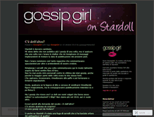 Tablet Screenshot of gossipgirl4stardoll.wordpress.com