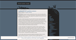 Desktop Screenshot of overcomeman.wordpress.com
