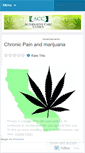 Mobile Screenshot of marijuanarecommendation.wordpress.com