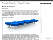 Tablet Screenshot of pranastechnologies.wordpress.com