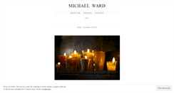 Desktop Screenshot of michaelwardonline.wordpress.com