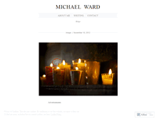 Tablet Screenshot of michaelwardonline.wordpress.com