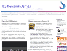 Tablet Screenshot of iesbenjaminjarnes.wordpress.com