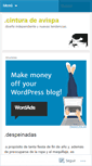 Mobile Screenshot of cinturadeavispa.wordpress.com