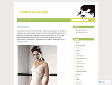 Tablet Screenshot of cinturadeavispa.wordpress.com
