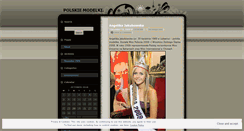 Desktop Screenshot of pooezja.wordpress.com