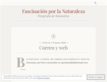 Tablet Screenshot of gerardofotonaturaleza.wordpress.com
