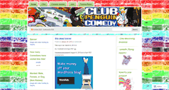 Desktop Screenshot of comedycentralofclubpenguin.wordpress.com