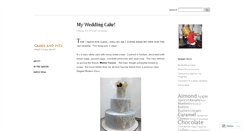 Desktop Screenshot of cakesandpieswhatsitallabout.wordpress.com