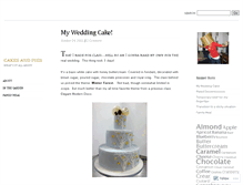Tablet Screenshot of cakesandpieswhatsitallabout.wordpress.com