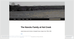 Desktop Screenshot of jameshancks.wordpress.com